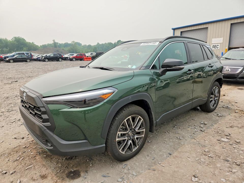 2026 Toyota Corolla cross VIN 7MUDAABG8TV187302 — COPART salvage auction photo