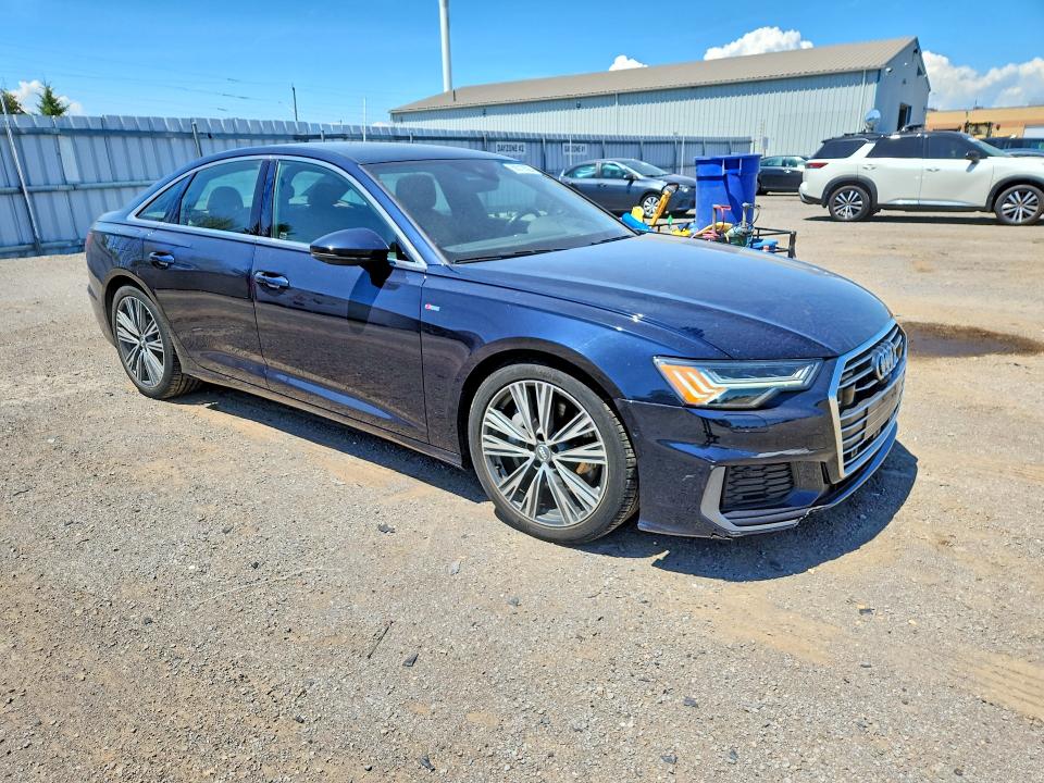 2019 Audi A6 VIN WAUM2BF24KN118068 COPART salvage auction — WATER/FLOOD, On - Permit Irrepairable, sold $11,300 on 2026-07-14 (photo 4)