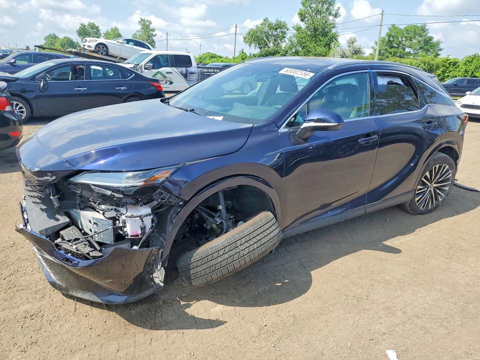 2025 Lexus Rx VIN 2T2BBMCA8SC080649 — COPART salvage auction photo