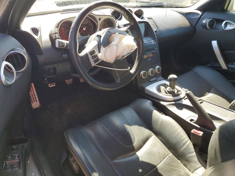2008 Nissan 350z VIN JN1BZ34E48M751289 COPART salvage auction — FRONT END, WA - BILL OF SALE, sold $3,700 on 2026-07-31 (photo 8)