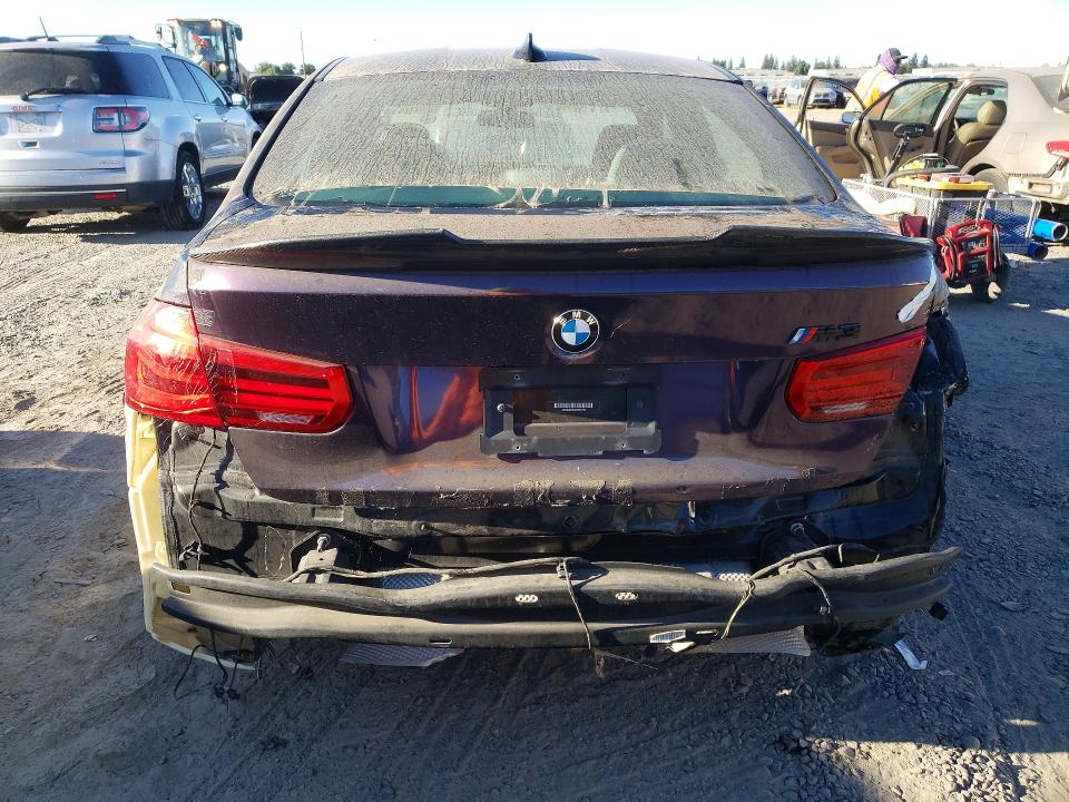2016 BMW M3 VIN WBS8M9C50G5D31799 COPART salvage auction — FRONT END, Ca - Dis/Dlr/Exp Only Clean Title (P), sold $25 on 2026-07-28 (photo 6)
