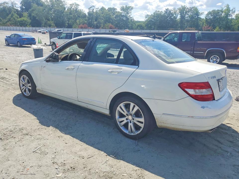2008 Mercedes-benz C-klasse VIN WDDGF81X58F059552 COPART salvage auction — ALL OVER, Sc - Cert Of Title-Salvage, sold $400 on 2026-08-05 (photo 2)