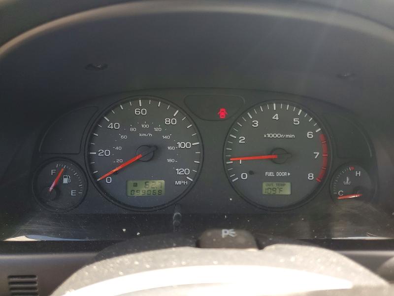 2002 Subaru Forester VIN JF1SF63522H749281 COPART salvage auction — NORMAL WEAR, Ca - Dis/Dlr/Exp Only Clean Title, sold $600 on 2026-07-28 (photo 9)