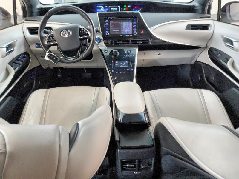 2020 Toyota Mirai VIN JTDBVRBD5LA008155 COPART salvage auction — FRONT END, CA - CERTIFICATE OF TITLE, sold $175 on 2026-07-28 (photo 8)