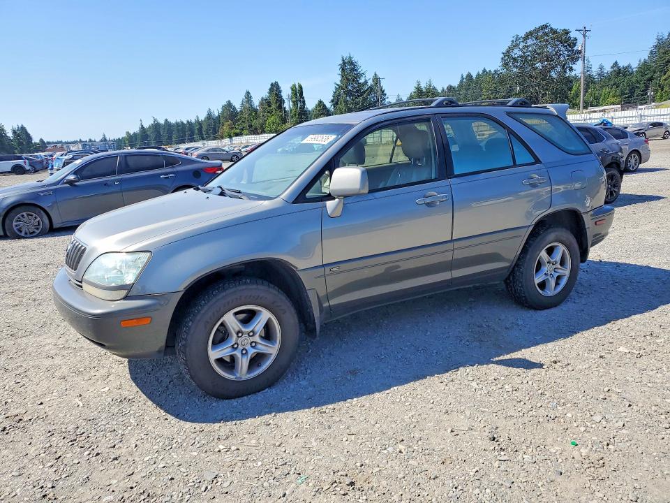 2002 Lexus Rx VIN JTJHF10U020290105 COPART salvage auction — REAR END, Wa - Aff Of Loss/Rel Of Interest, sold $225 on 2026-07-28 (photo 1)
