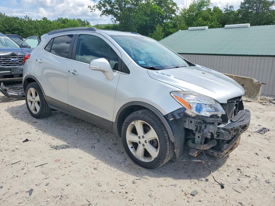 2016 Buick Encore VIN KL4CJGSB5GB519605 COPART salvage auction — FRONT END, Ma - Cert Of Title-Reconstrctd Coll, sold $925 on 2026-07-22 (photo 4)