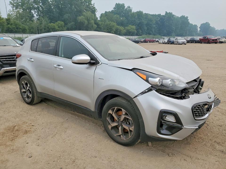 2020 Kia Sportage VIN KNDPMCAC4L7750624 COPART salvage auction — FRONT END, Mi - Dealer Only Clean Title (P), sold $2,950 on 2026-07-30 (photo 4)