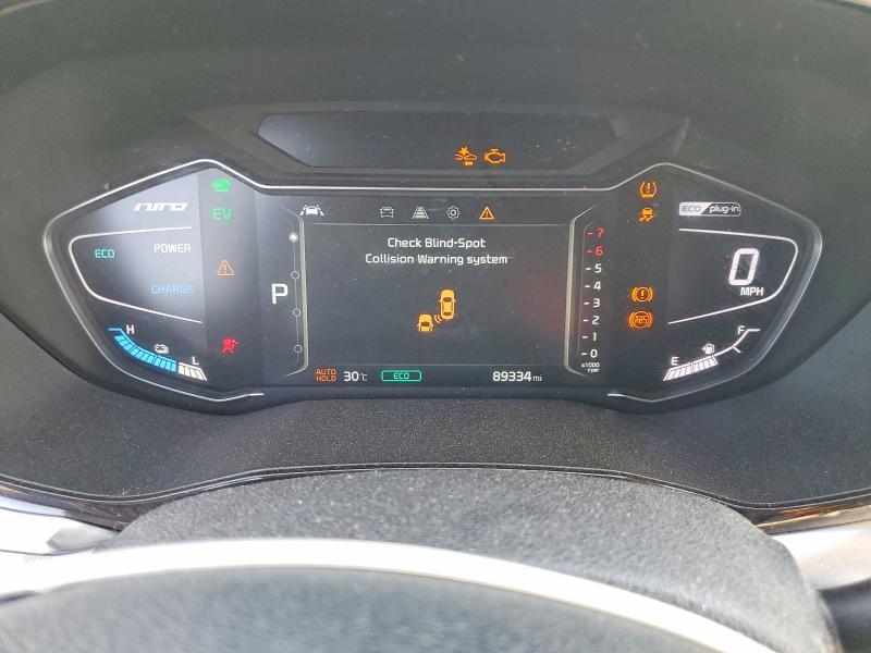2021 Kia Niro VIN KNDCD3LD5M5463911 COPART salvage auction — FRONT END, Ca - Salvage Certificate, sold $4,150 on 2026-07-27 (photo 9)