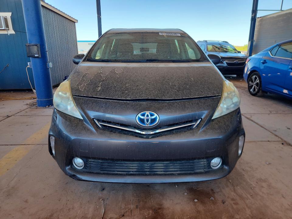 2012 Toyota Prius v VIN JTDZN3EU7C3108348 COPART salvage auction — MINOR DENT/SCRATCHES, Salvage Title, sold $1,350 on 2026-07-09 (photo 5)