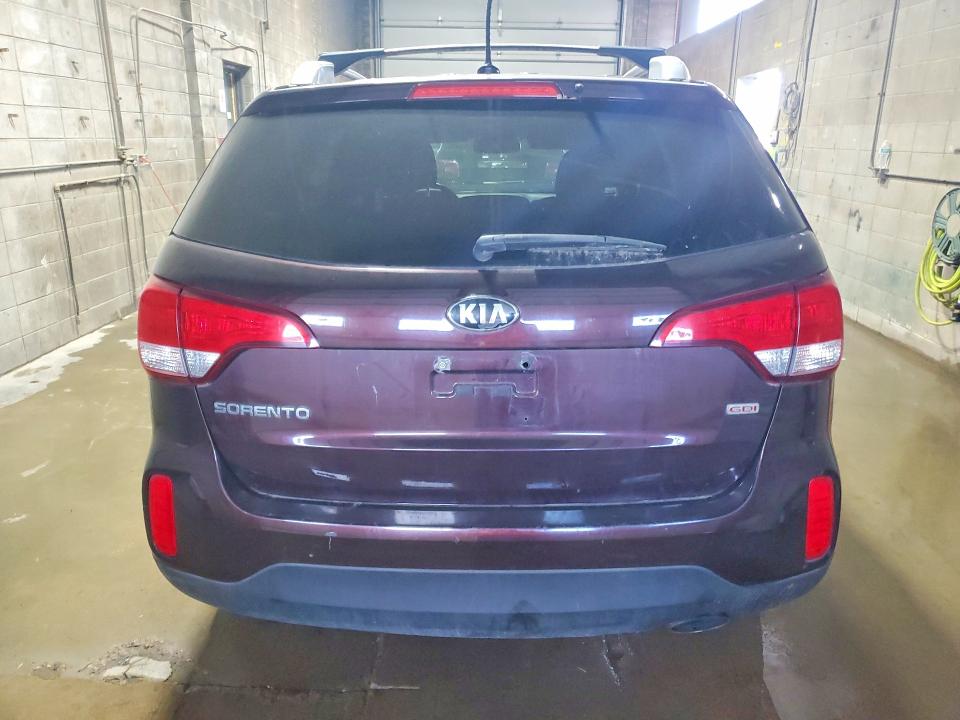 2014 Kia Sorento VIN 5XYKTDA7XEG426234 COPART salvage auction — MECHANICAL, Mn - Certificate Of Title, sold $500 on 2026-07-28 (photo 6)