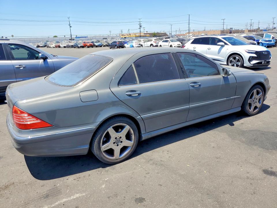 2004 Mercedes-benz S class VIN WDBNG70J14A412803 COPART salvage auction — FRONT END, Ca - Salvage Certificate, sold $375 on 2026-07-27 (photo 3)
