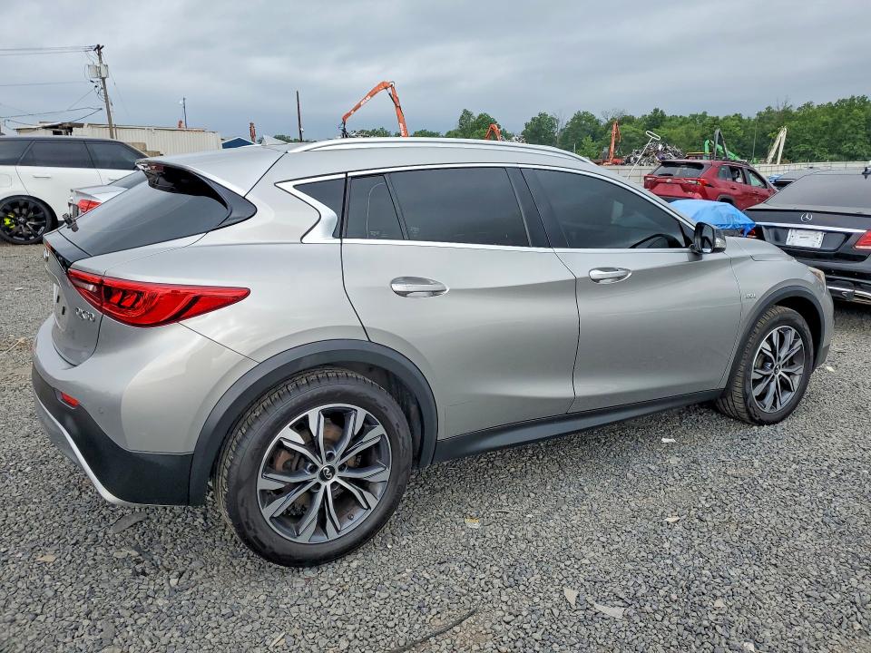 2017 Infiniti Qx30 VIN SJKCH5CR2HA016197 COPART salvage auction — FRONT END, MA - CERT OF TITLE-SALVAGE (P), sold $1,650 on 2026-07-28 (photo 3)
