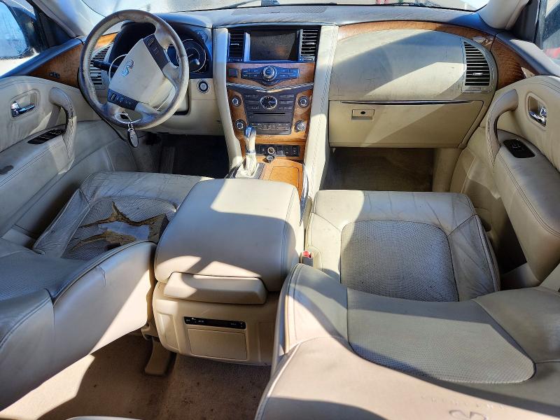 2011 Infiniti Qx56 VIN JN8AZ2NF8B9501918 COPART salvage auction — MINOR DENT/SCRATCHES, Ca - Dis/Dlr/Exp Only Clean Title, sold $575 on 2026-07-09 (photo 8)