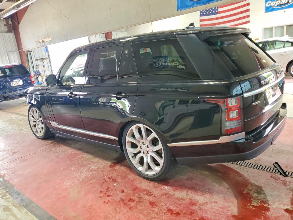 2016 Land rover RANGE ROVER VIN SALGS2EF0GA294157 COPART salvage auction — FRONT END, Ny - Mv-907A Salvage Certificate, sold $4,600 on 2026-07-13 (photo 2)