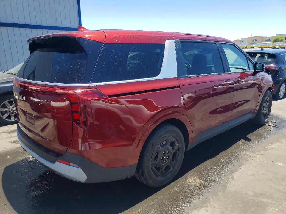 2026 Kia Carnival VIN KNDNB5K38T6599395 COPART salvage auction — FRONT END, CA - CERTIFICATE OF TITLE, sold $17,700 on 2026-07-20 (photo 3)