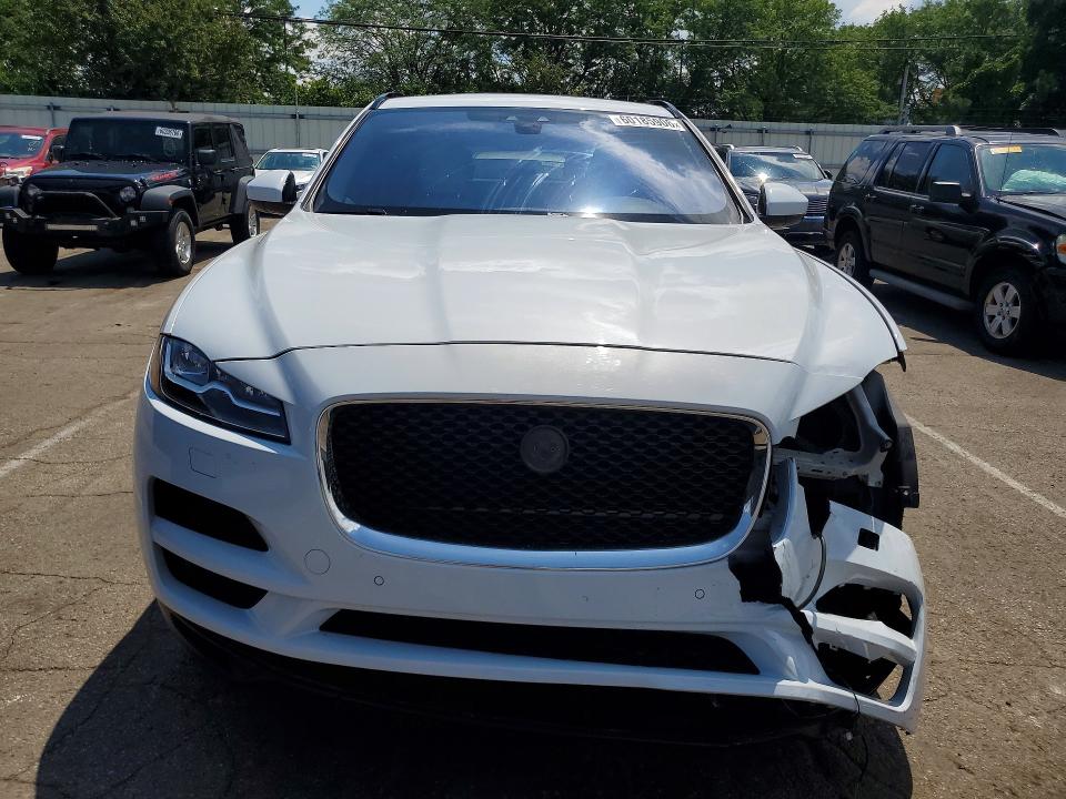 2017 Jaguar F-pace VIN SADCK2BV0HA496455 COPART salvage auction — FRONT END, Oh - Cert Of Title-Salvage, sold $3,000 on 2026-07-17 (photo 5)
