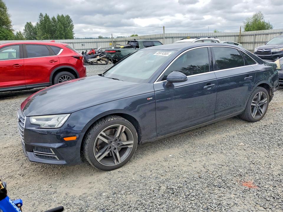 2018 Audi A4 VIN WAUENAF45JA091329 COPART salvage auction — REAR END, Wa - Bill Of Sale, sold $6,700 on 2026-07-06 (photo 1)