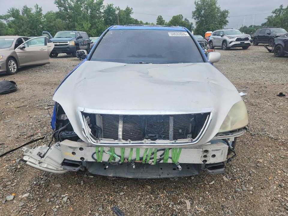 2005 Lexus Ls VIN JTHBN36F555023760 COPART salvage auction — FRONT END, Md - Cert Of Salvage > 75% Damage, sold $900 on 2026-07-16 (photo 5)