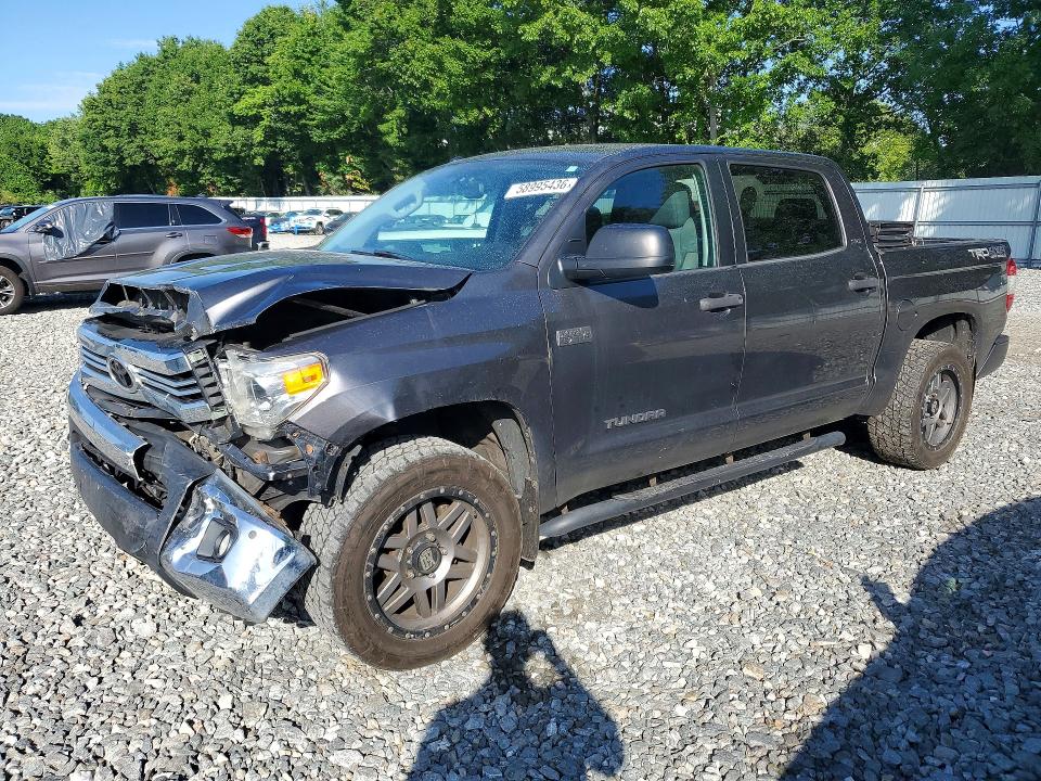 2016 Toyota Tundra VIN 5TFDY5F10GX500362 COPART salvage auction — FRONT END, MA - CERT OF TITLE-RECONSTRCTD COLL, sold $7,900 on 2026-07-17 (photo 1)