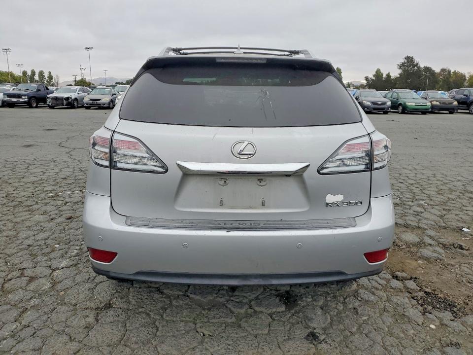 2011 Lexus Rx 350 VIN JTJBK1BA2B2011567 COPART salvage auction — SIDE, CA - SALVAGE CERTIFICATE, sold $2,150 on 2026-07-24 (photo 6)
