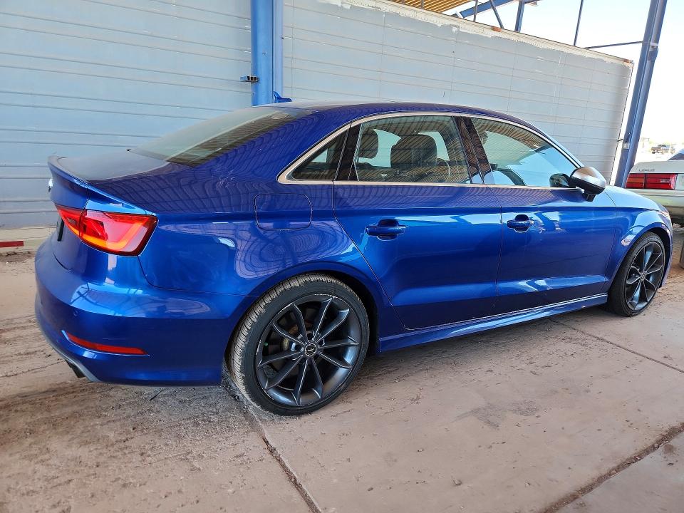 2016 Audi S3 VIN WAUF1GFF6G1003367 COPART salvage auction — MINOR DENT/SCRATCHES, Ut - Certificate Of Title, sold $7,300 on 2026-07-16 (photo 3)