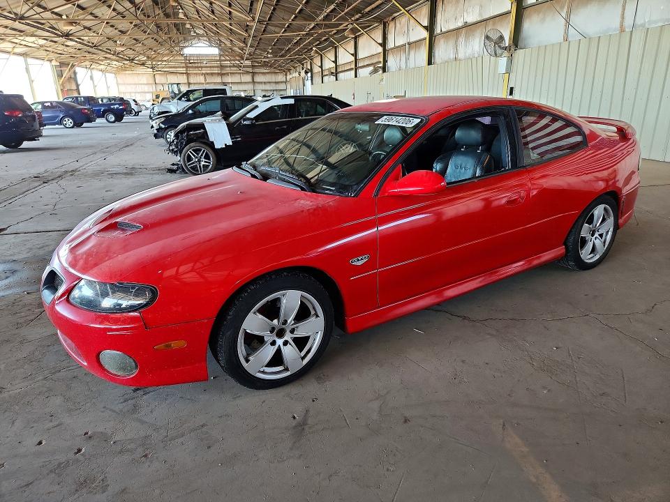2005 Pontiac Gto VIN 6G2VX12U05L435198 COPART salvage auction — REAR END, Az - Cert Of Title-Restored Salvage, sold $3,050 on 2026-07-22 (photo 1)