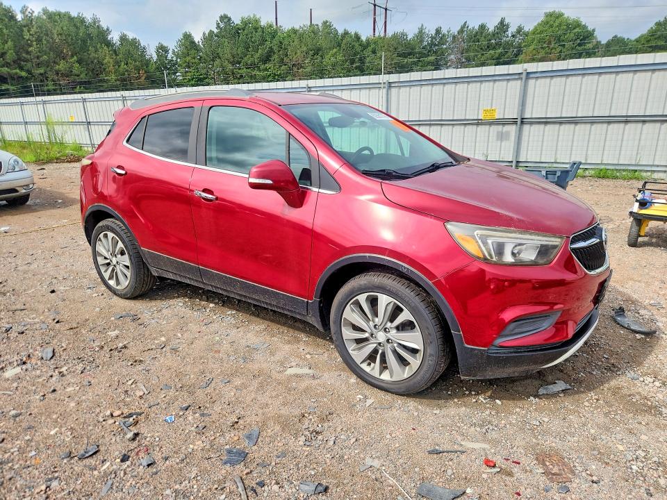 2017 Buick Encore VIN KL4CJASB3HB000356 COPART salvage auction — REAR END, Va - Certificate Of Title, sold $1,700 on 2026-07-20 (photo 4)