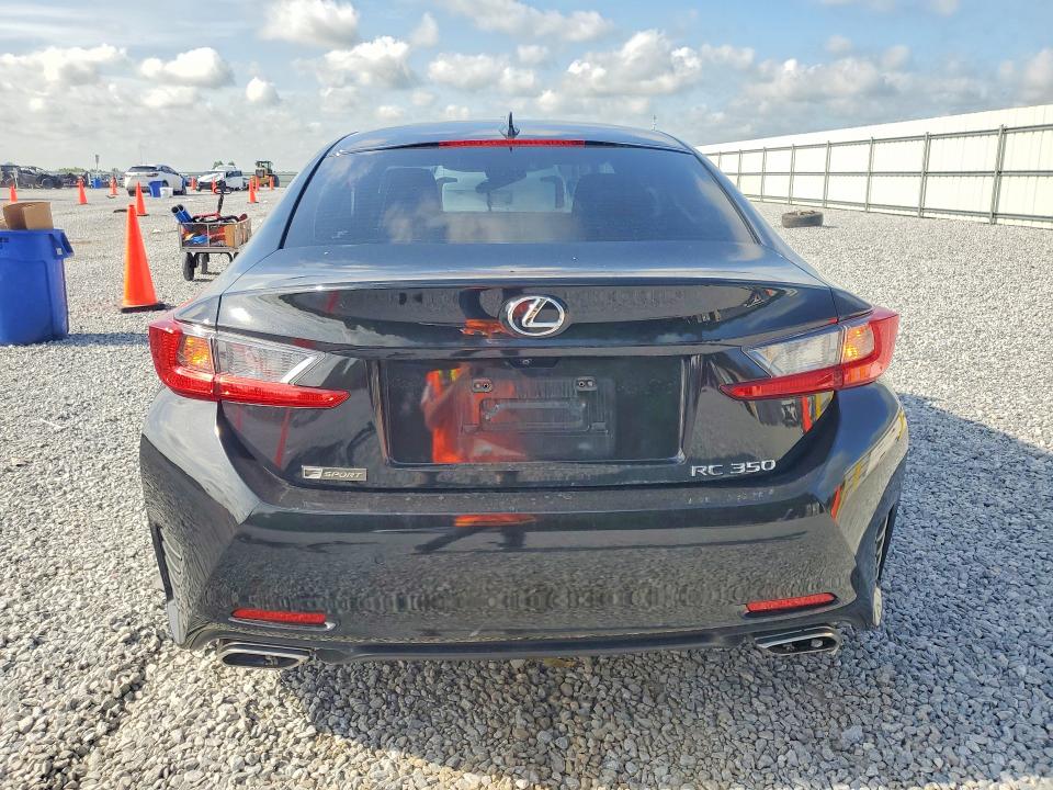 2018 Lexus Rc VIN JTHHZ5BC8J5019038 COPART salvage auction — FRONT END, LA - CERT OF TITLE-SALVAGE, sold $7,100 on 2026-08-17 (photo 6)