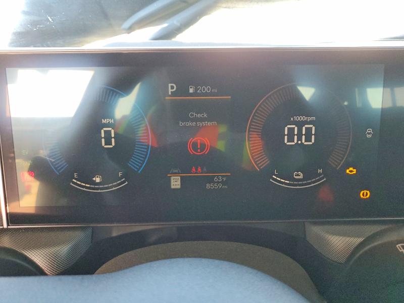 2026 Hyundai Sonata hybrid VIN KMHL24JJ9TA155274 COPART salvage auction — FRONT END, CA - CERTIFICATE OF TITLE (P), sold $6,900 on 2026-07-20 (photo 9)