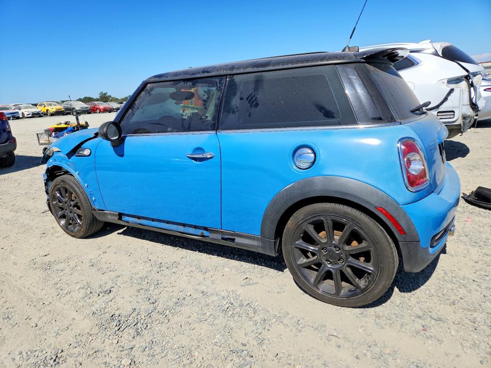 2013 Mini Cooper VIN WMWSV3C55DT389089 COPART salvage auction — FRONT END, Ca - Salvage Certificate (P), sold $400 on 2026-07-16 (photo 2)