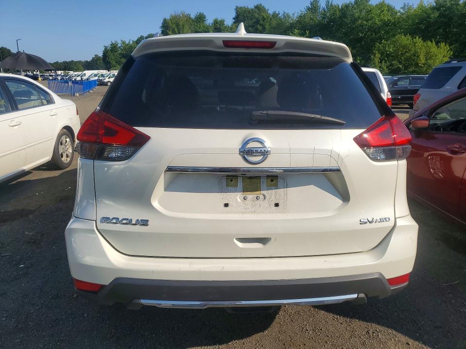 2017 Nissan Rogue VIN JN8AT2MV5HW255902 COPART salvage auction — MINOR DENT/SCRATCHES, Ct - Certificate Of Title, sold $1,450 on 2026-07-24 (photo 6)