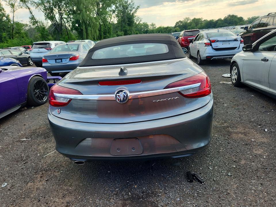 2019 Buick Cascada VIN W04WH3N55KG309170 COPART salvage auction — FRONT END, Ct - Cert Of Title-Salvage, sold $2,700 on 2026-07-31 (photo 6)