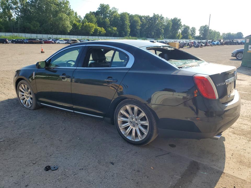 2012 Lincoln Mks VIN 1LNHL9FT9CG803459 COPART salvage auction — REAR END, Mi - Certificate Of Title, sold $650 on 2026-07-22 (photo 2)