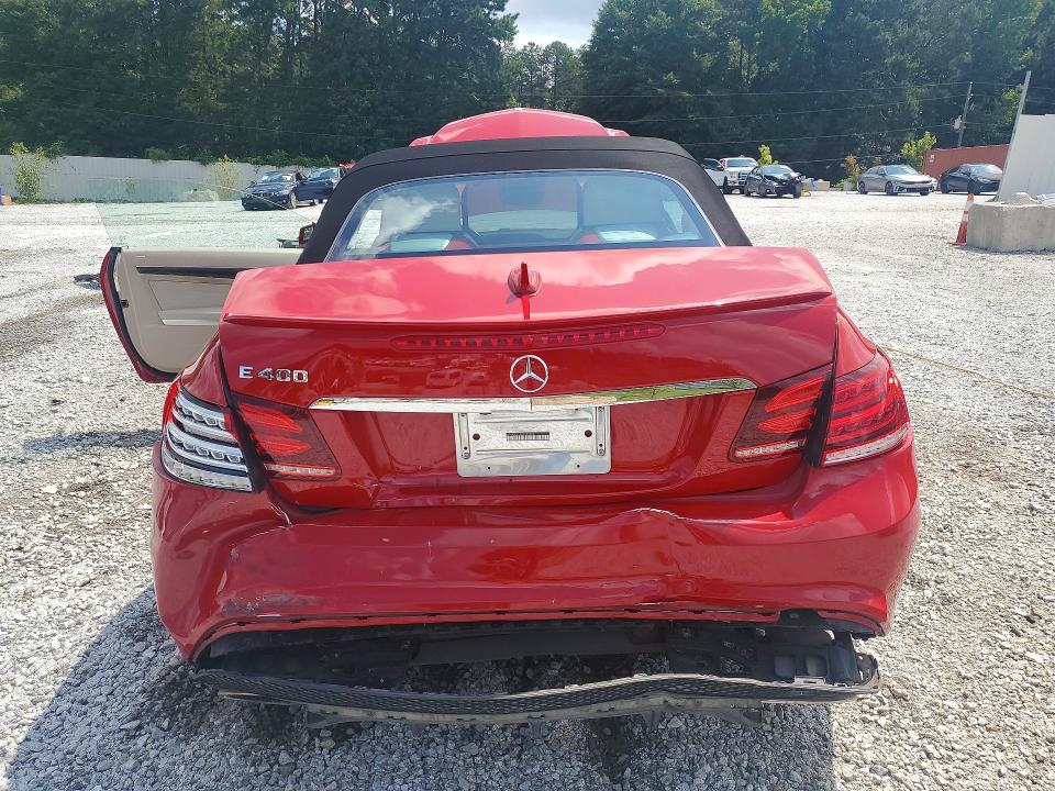 2017 Mercedes-benz E-klasse VIN WDDKK6FF6HF359756 COPART salvage auction — REAR END, Ga - Cert Of Title-Salvage, sold $4,100 on 2026-08-17 (photo 6)