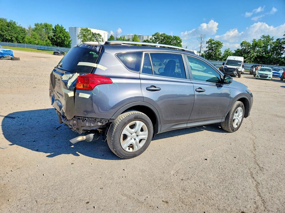 2015 Toyota Rav 4 VIN JTMBFREV9FD117108 COPART salvage auction — REAR END, Ny - Mv-907A Salvage Certificate, sold $500 on 2026-07-29 (photo 3)
