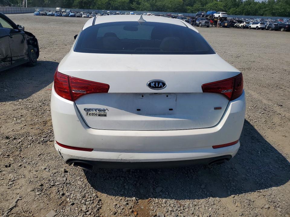 2011 Kia Optima VIN KNAGM4A72B5129057 COPART salvage auction — REAR END, NJ - CERT OF TITLE-SALVAGE (P), sold $375 on 2026-07-28 (photo 6)