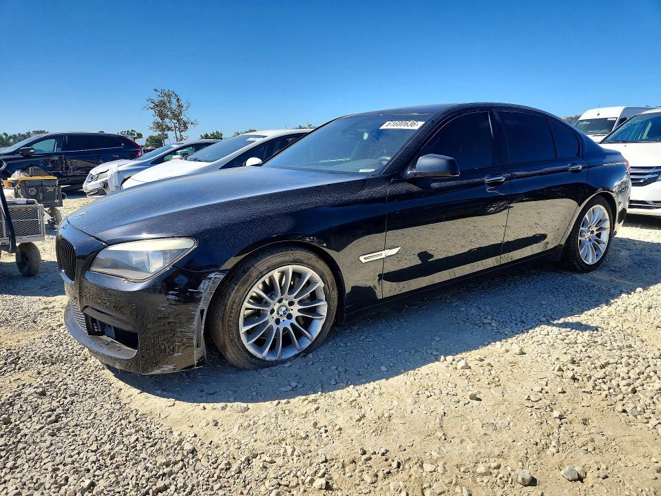 2010 BMW 7 series VIN WBAKA8C52ACY36000 COPART salvage auction — FRONT END, Ca - Salvage Certificate, sold $60 on 2026-07-30 (photo 1)