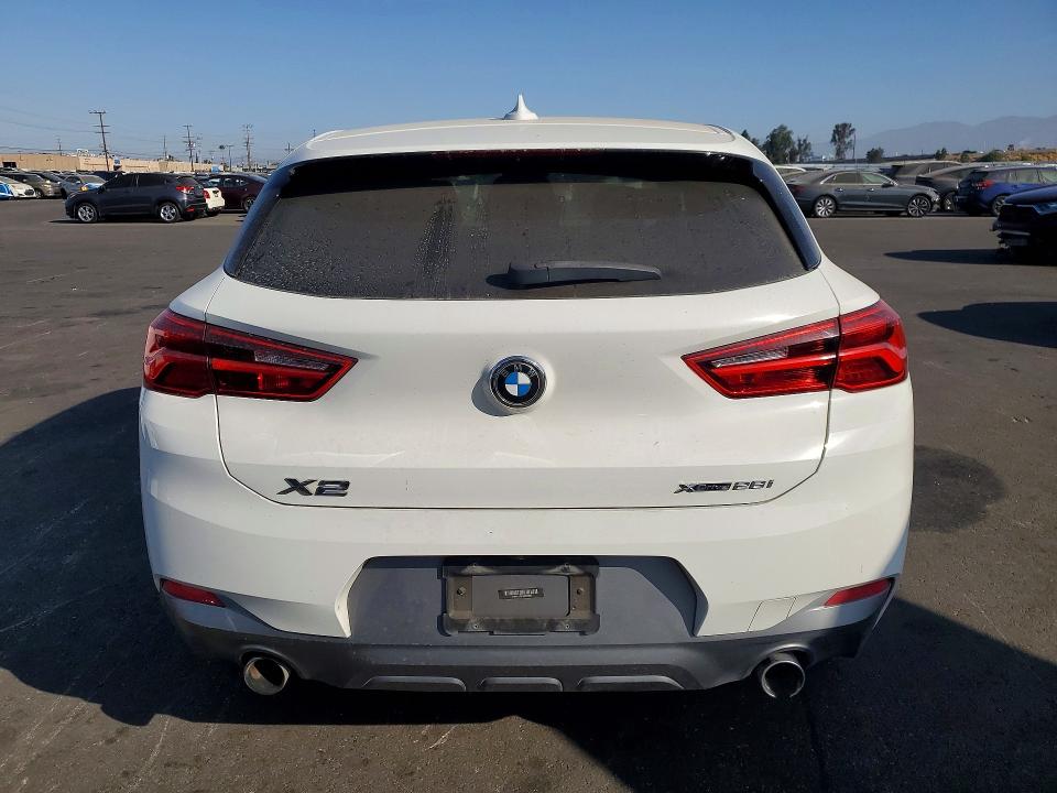 2018 BMW X2 VIN WBXYJ5C37JEF81560 COPART salvage auction — FRONT END, CA - SALVAGE CERTIFICATE, sold $3,750 on 2026-07-27 (photo 6)