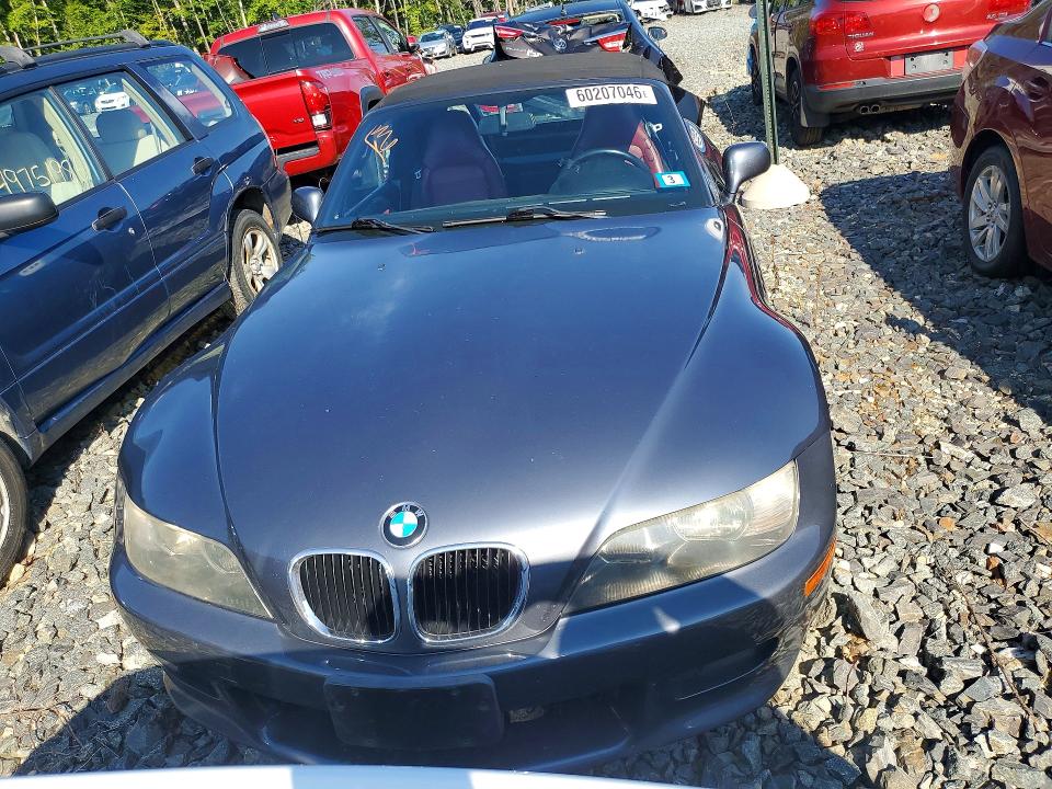 2001 BMW Z3 VIN WBACN33431LK45922 COPART salvage auction — REAR END, NH - CERT OF TITLE-SALVAGE (P), sold $1,300 on 2026-07-21 (photo 5)