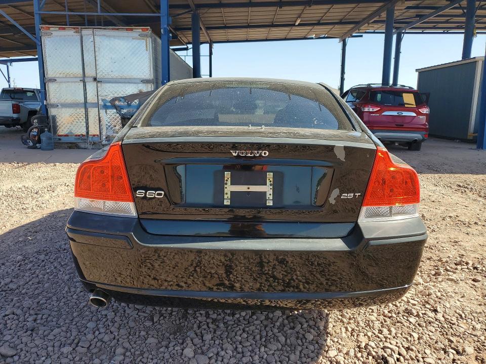 2006 Volvo S60 VIN YV1RS592362556328 COPART salvage auction — MINOR DENT/SCRATCHES, AZ - CERTIFICATE OF TITLE, sold $650 on 2026-07-09 (photo 6)