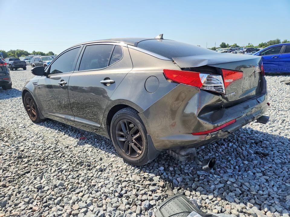 2013 Kia Optima VIN 5XXGM4A74DG093213 COPART salvage auction — REAR END, Fl - Cert Of Title Slvg Rebuildable, sold $25 on 2026-07-28 (photo 2)