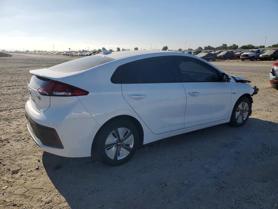 2020 Hyundai Ioniq VIN KMHC65LC0LU241175 COPART salvage auction — FRONT END, Ca - Acq Bos - Post Sale - Salvage, sold $100 on 2026-07-09 (photo 3)