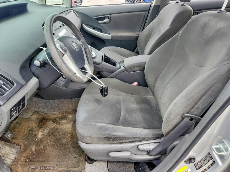 2011 Toyota Prius VIN JTDKN3DU3B0285028 COPART salvage auction — WATER/FLOOD, La - Cert Of Title-Salvage Flood, sold $350 on 2026-07-29 (photo 7)