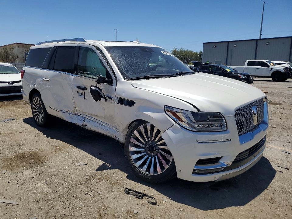 2018 Lincoln Navigator VIN 5LMJJ3LT0JEL03544 COPART salvage auction — FRONT END, Nv - Salvage Title, sold $11,000 on 2026-09-01 (photo 4)