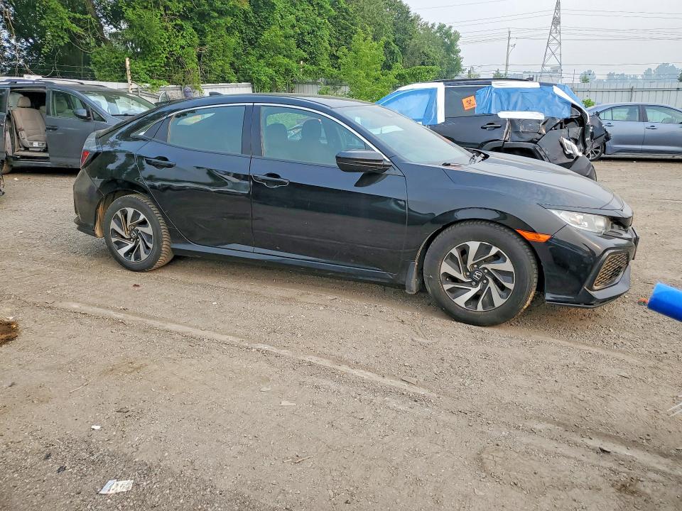 2018 Honda Civic VIN SHHFK7H30JU302918 COPART salvage auction — SIDE, On - Permit No Brand - Unfit, sold $1,600 on 2026-07-30 (photo 4)