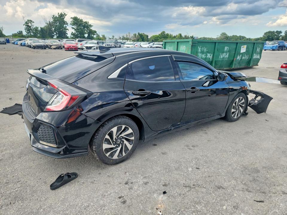2017 Honda Civic VIN SHHFK7H25HU215954 COPART salvage auction — FRONT END, Mt - Certificate Of Title, sold $2,800 on 2026-07-28 (photo 3)