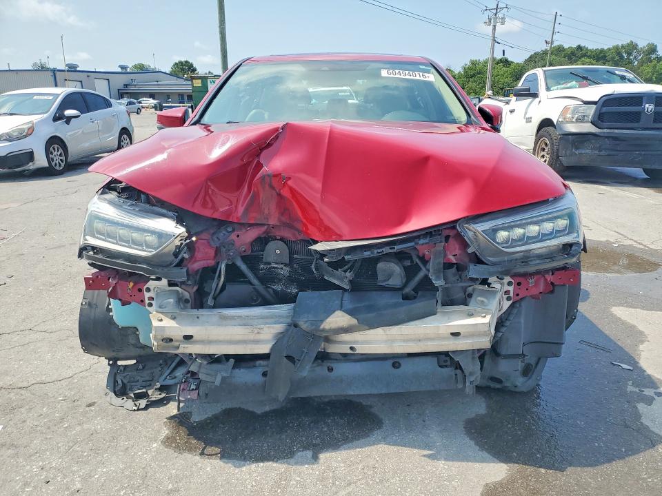 2019 Acura Tlx VIN 19UUB1F36KA004166 COPART salvage auction — FRONT END, Tn - Salvage Certificate, sold $675 on 2026-07-22 (photo 5)