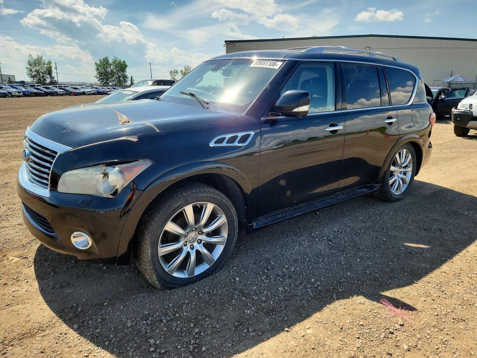 2013 Infiniti Qx56 VIN JN8AZ2NC5D9330599 COPART salvage auction — HAIL, AB - BOS - ACTIVE, sold $300 on 2026-07-28 (photo 1)