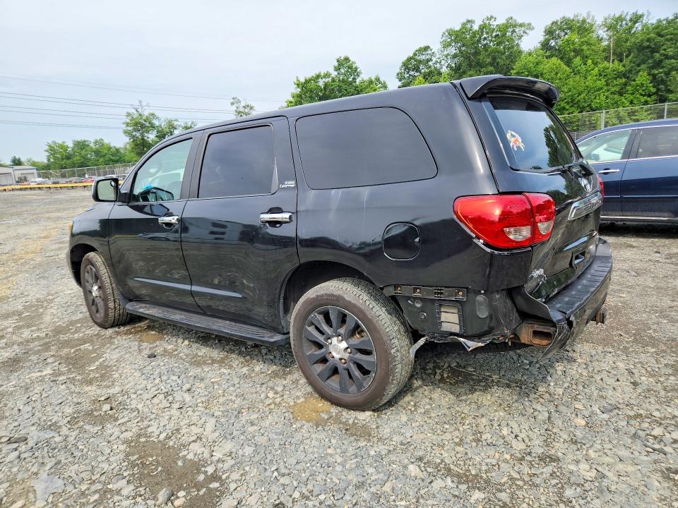 2008 Toyota Sequoia VIN 5TDBY68A28S012080 COPART salvage auction — REAR END, MD - CERT OF SALVAGE < 75% DAMAGE, sold $2,950 on 2026-07-28 (photo 2)