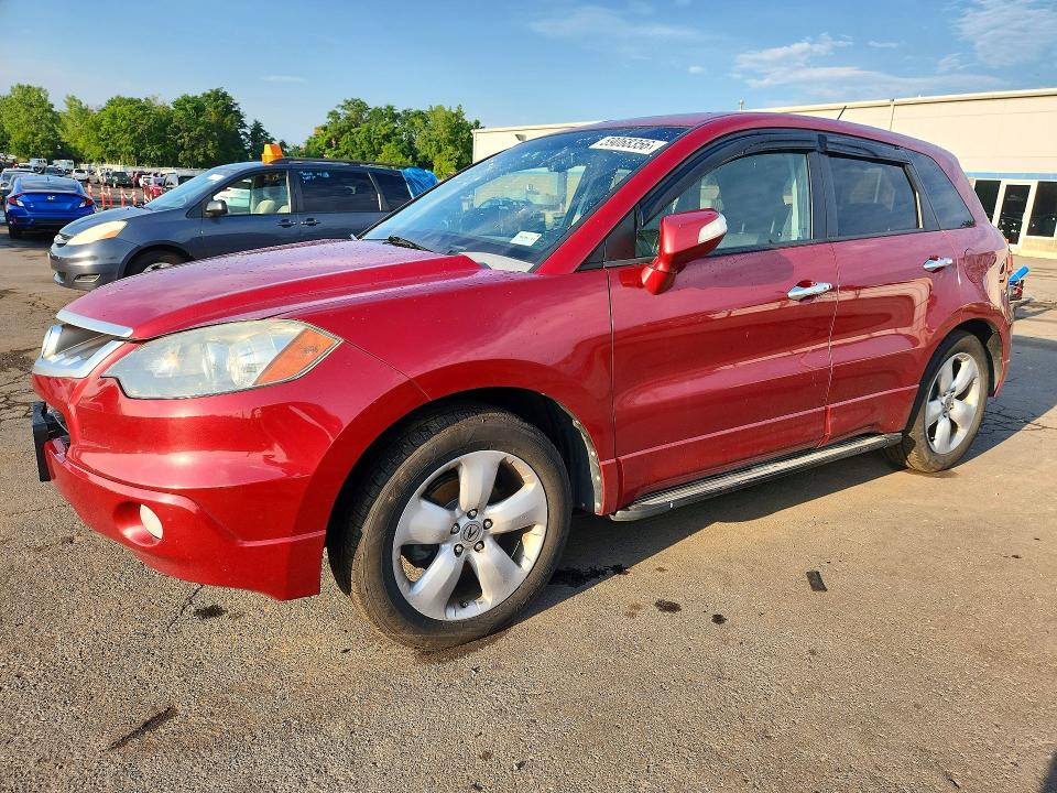 2008 Acura Rdx VIN 5J8TB18288A002671 COPART salvage auction — REAR END, CT - CERT OF TITLE-SALVAGE, sold $475 on 2026-07-10 (photo 1)